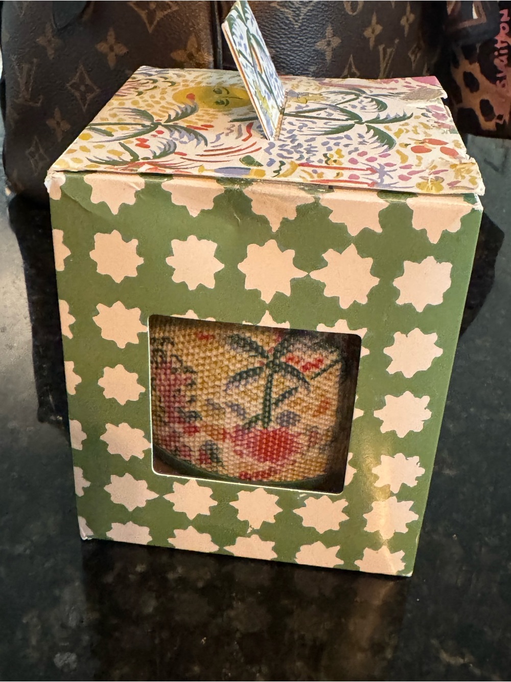Roller Rabbit Multicolor Floral & Green Pattern LED Speaker